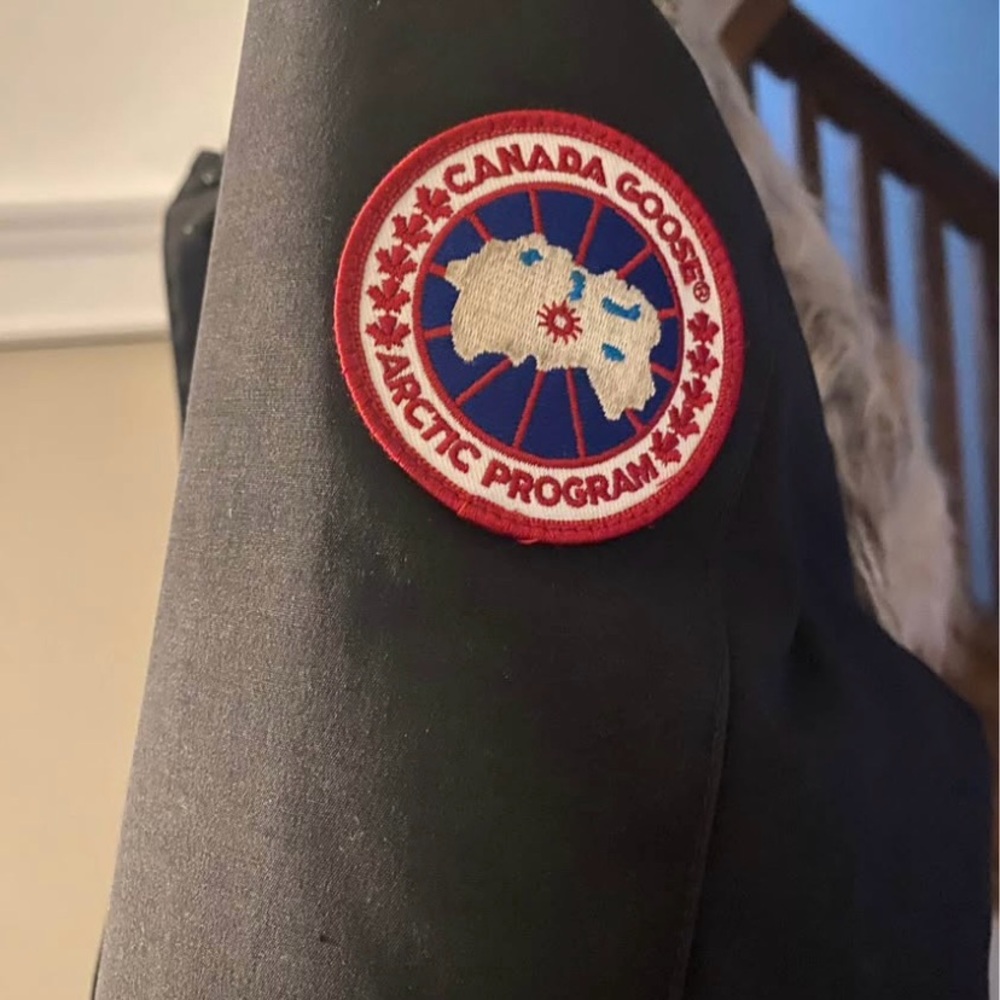 Canada Goose Black Jacket with Arctic Patch